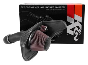 Cadillac ATS Performance Air Intake - K&N Engineering - AirCharger - `13-`17